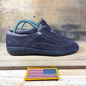 Grasshoppers Suede Zip Up | Women’s | Brown Tan